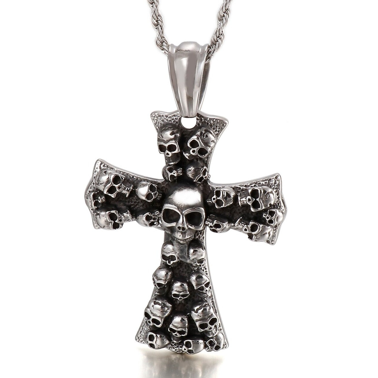 Skull Cross Necklace Skull Cross Necklace